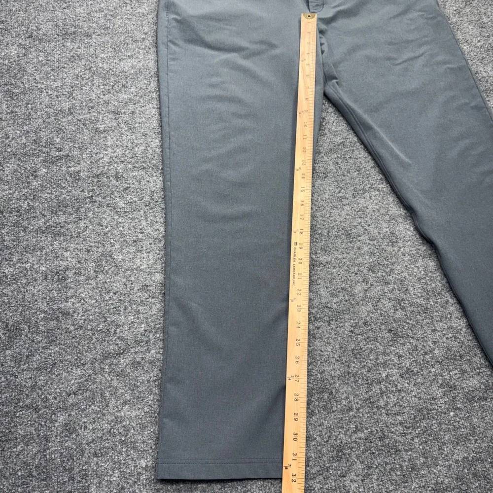 Public Rec Mens All Day Every Day 5-Pocket Straight Pants Grey 38x32 Stretch